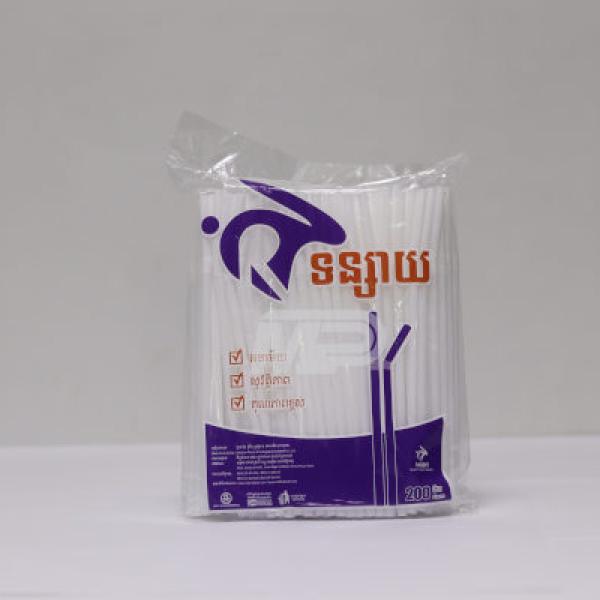 White Rabbit Flexible Straw 6mm or 5mm Strip