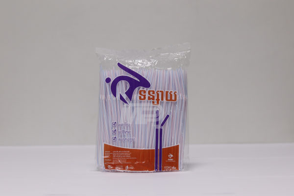 Blue Red Rabbit Flexible Straw 6mm or 5mm Strip